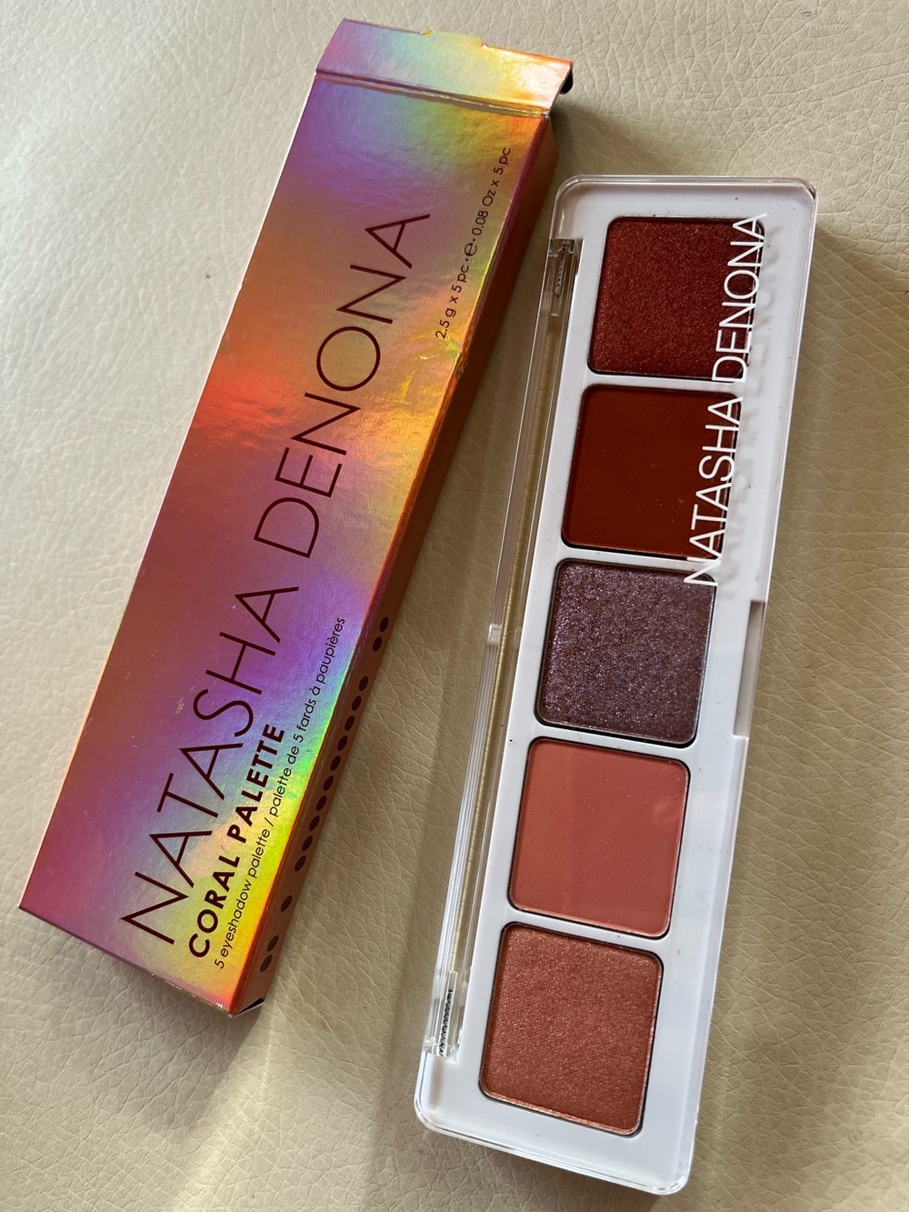 Natasha Denona Coral Eyeshadow Palette - Warm Coral Shades